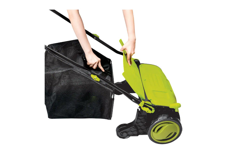 15 in. 13 Amp Electric Lawn Dethatcher with Collection Bag