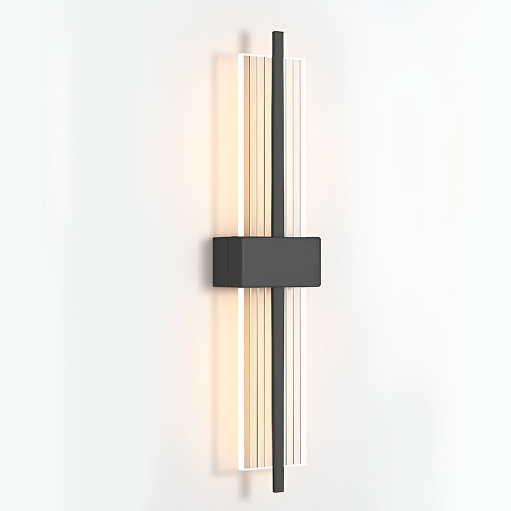 Creative Rectangle Warm Light Postmodern Wall Lamp Wall Sconces Lighting