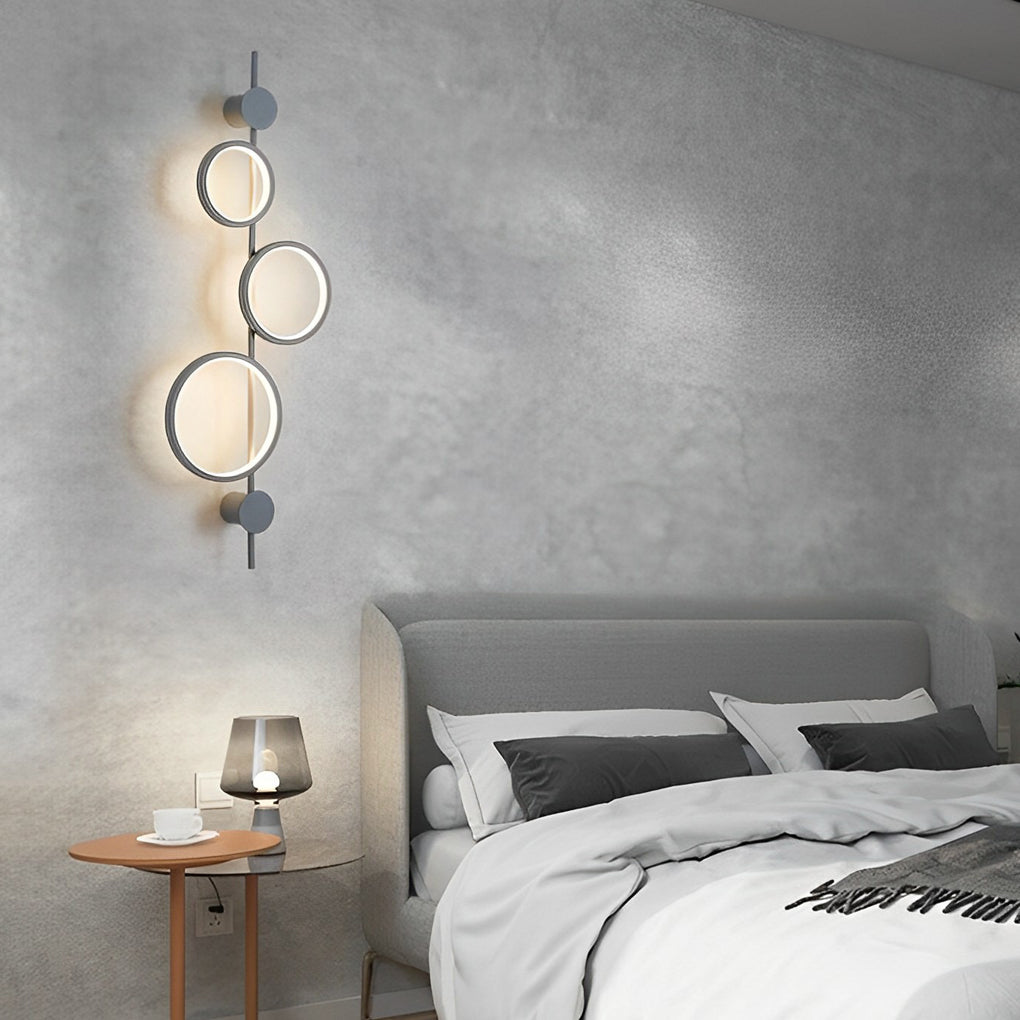 Circles Strips Creative LED Modern Decorative Wall Sconces Lighting