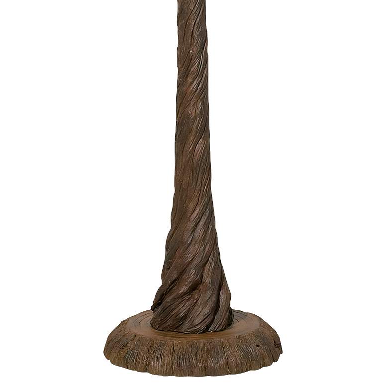 Tree Trunk Floor Lamp with Night Light